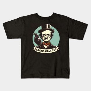 Edgar Allan Poe - The Raven Kids T-Shirt